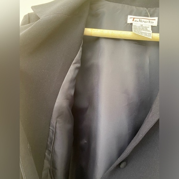 Vintage Talbots Navy Blue Coat Dress 12 - Picture 3 of 4